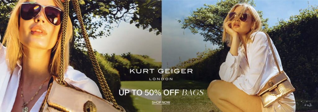 save more money on shoes and accessories from top brands like Kurt Geiger at Shoeaholics.